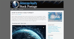 Desktop Screenshot of globescopestockfootage.com